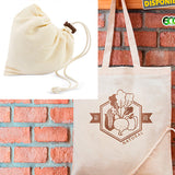 Bolsa plegable algodon 5
