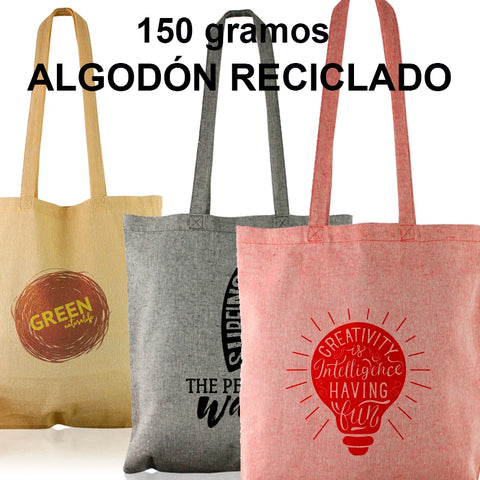 bolsas de algodon reciclado