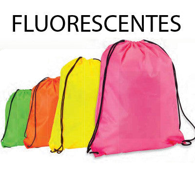 mochila fluorescente