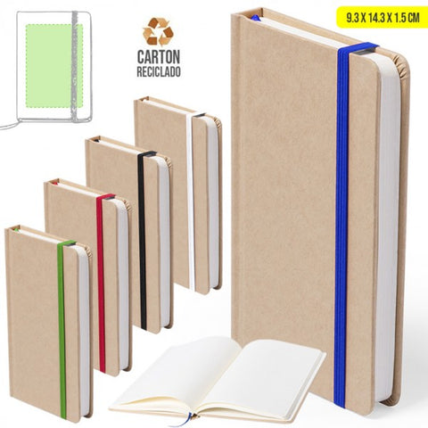 libreta de carton reciclado