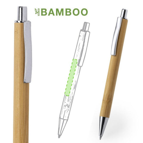 boligrafo de bambu