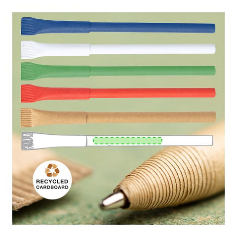 boligrafo carton reciclado