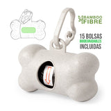 Huesito dispensador bambu