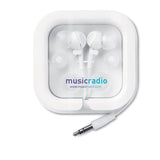 Auriculares silicona publicidad
