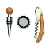 Set vinos bambu