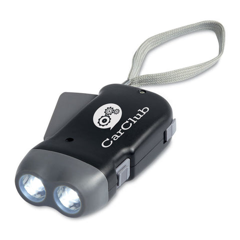 linterna dinamo led