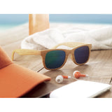 Gafas sol madera